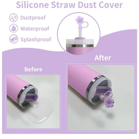 NIP - Stanley Cup Lavender Accessory Set (Tumbler not included!) - Picture 4 of 6